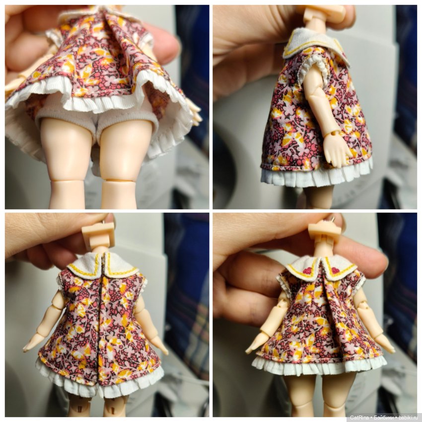 Одежда моего авторства, для кукол 1/12 и 1/8 (фото 6)