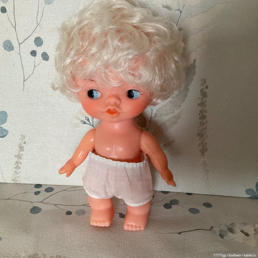 Голубоглазая винтажка — Винтажные куклы и игрушки детства (фото 7)