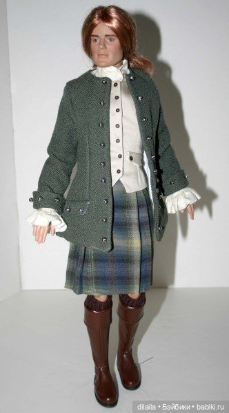 Выкройка PDF в натуральную величину /исторический свадебный мужской наряд для кукол Мэтт Тоннер 43см (фото 5)