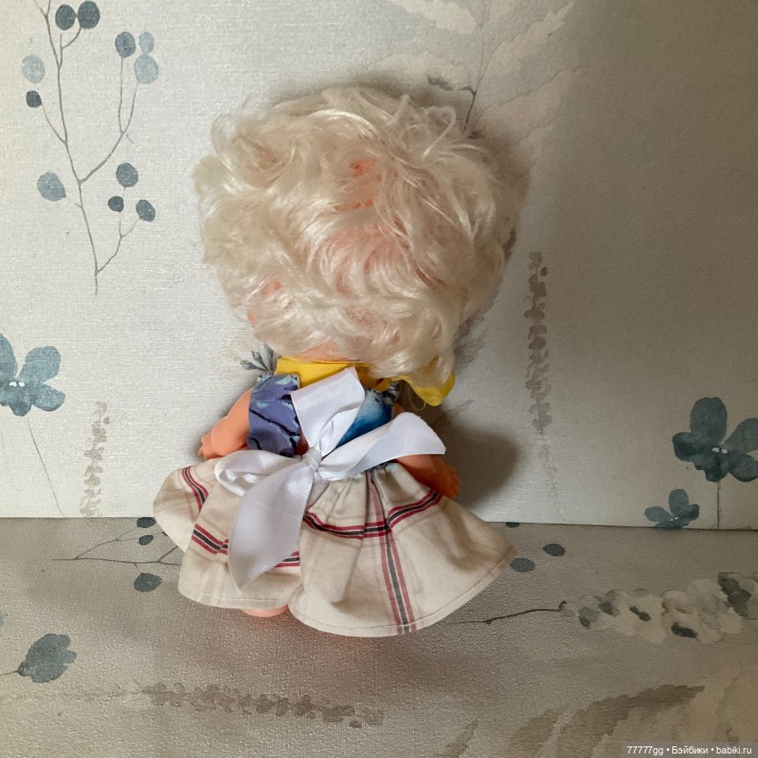 Голубоглазая винтажка — Винтажные куклы и игрушки детства (фото 6)