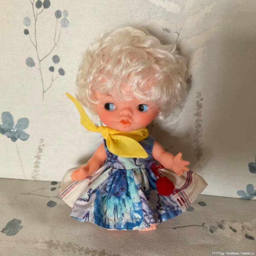 Голубоглазая винтажка — Винтажные куклы и игрушки детства (фото 2)