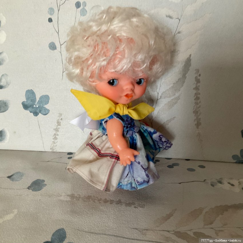 Голубоглазая винтажка — Винтажные куклы и игрушки детства (фото 3)