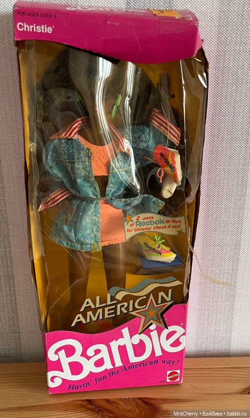 Christie All American Barbie / Reebok edition