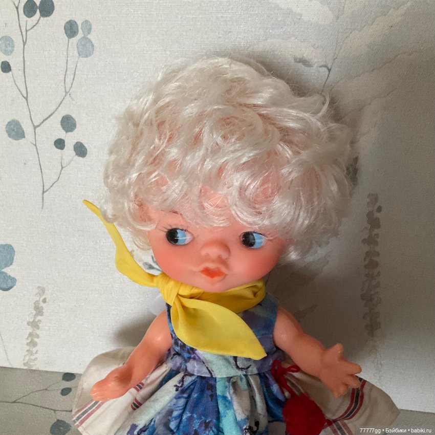 Голубоглазая винтажка — Винтажные куклы и игрушки детства