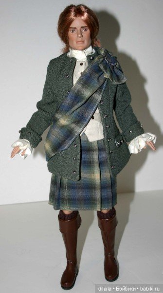 Выкройка PDF в натуральную величину /исторический свадебный мужской наряд для кукол Мэтт Тоннер 43см (фото 4)