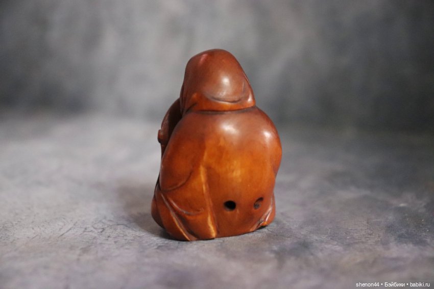 Нэцкэ "Гейша с веером" — Статуэтки (фото 2)