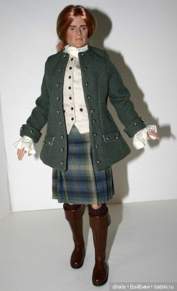 Выкройка PDF в натуральную величину /исторический свадебный мужской наряд для кукол Мэтт Тоннер 43см (фото 3)
