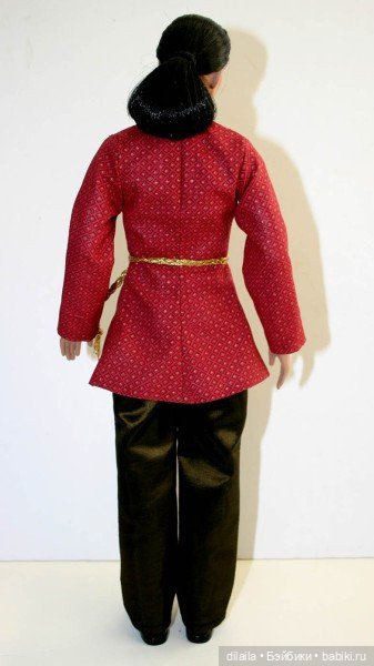 Выкройка PDF в натуральную величину / мужская модель "Шанхай" для кукол Matt Мэтт Тоннер рост 43 см (фото 4)