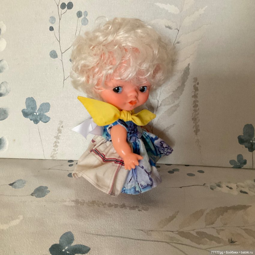 Голубоглазая винтажка — Винтажные куклы и игрушки детства (фото 4)