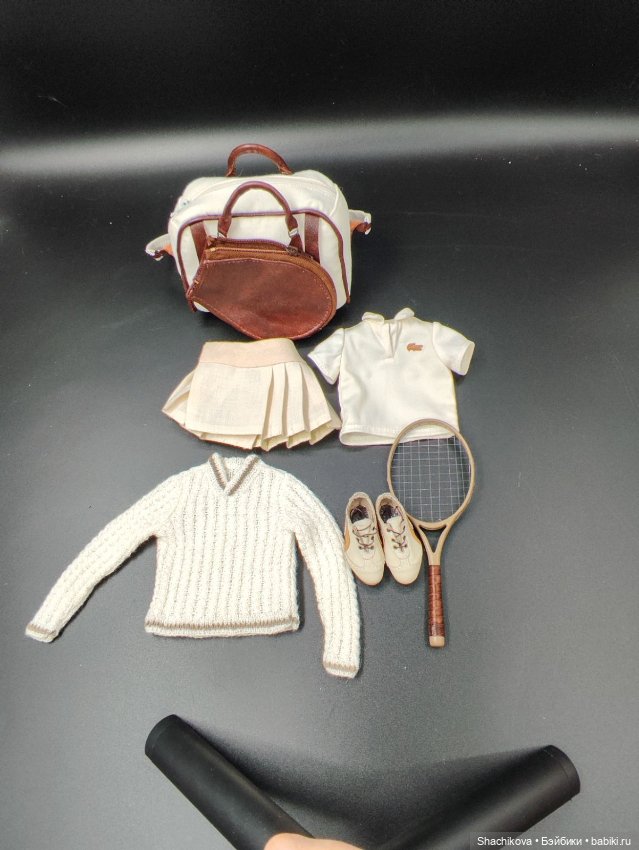 Авторская кукла Теннисистка 43 см (фото 7)
