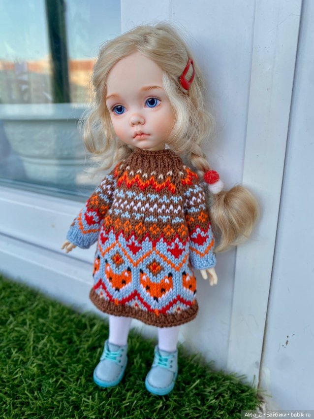 Уютная туника с лисичками для Монст (фото 3)