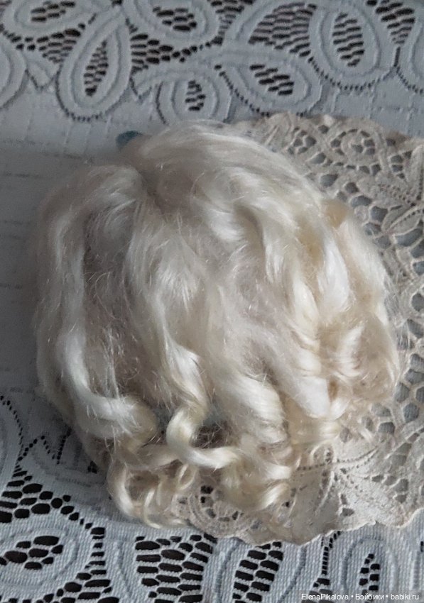 Парик для антикварной куклы (фото 4)