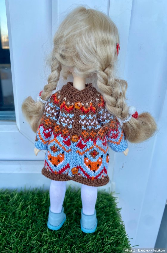 Уютная туника с лисичками для Монст (фото 4)