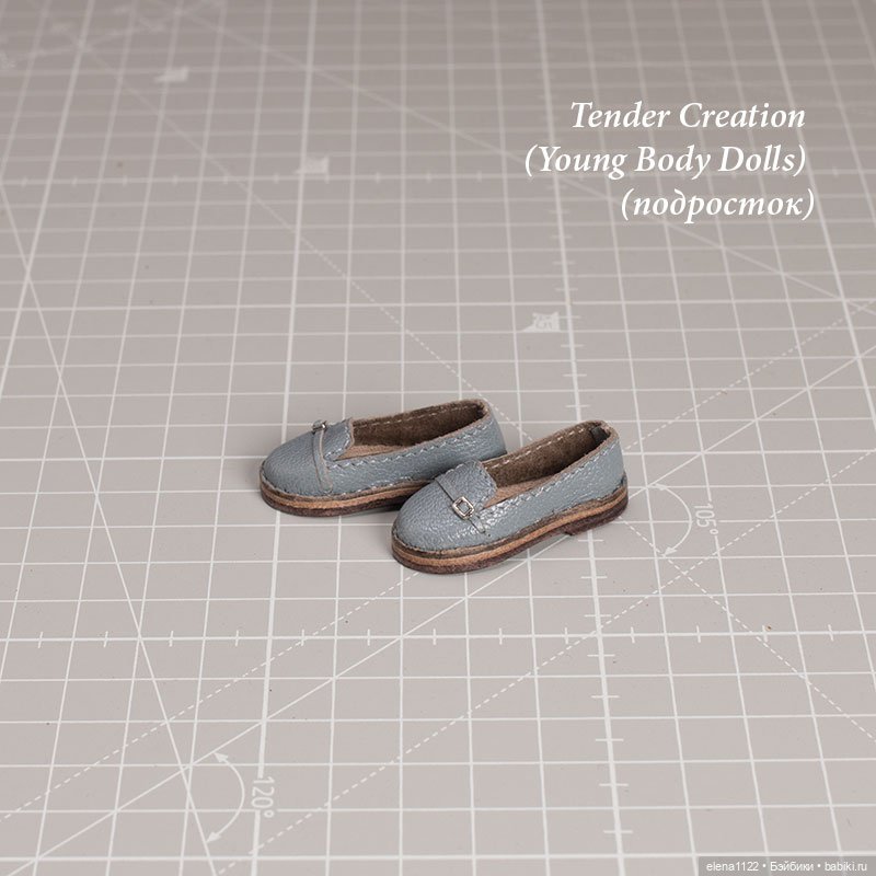 Лоферы для Tender Creation (Young Body Dolls) (подросток)