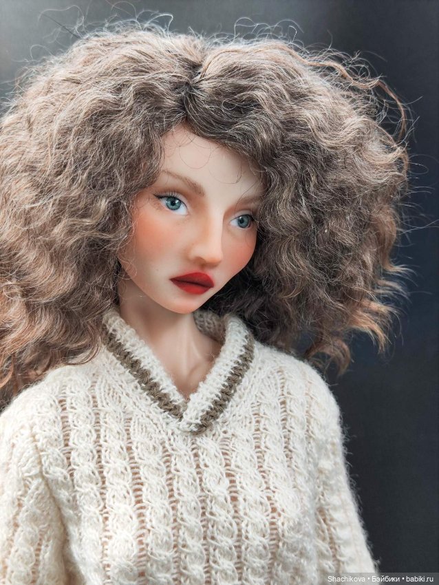 Авторская кукла Теннисистка 43 см