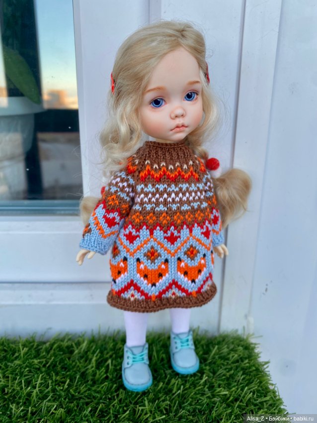 Уютная туника с лисичками для Монст (фото 2)