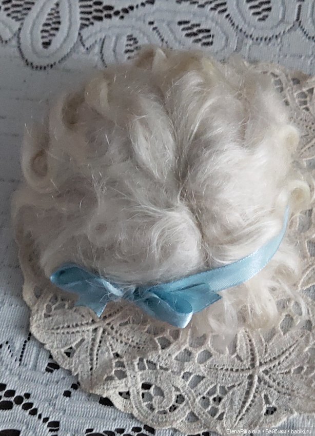 Парик для антикварной куклы (фото 5)
