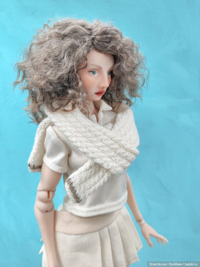Авторская кукла Теннисистка 43 см (фото 3)