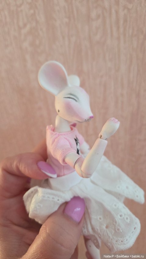 Продам фарфоровую мышку — Авторские куклы (фото 2)