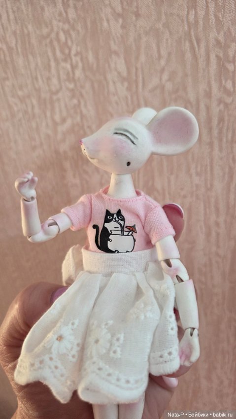 Продам фарфоровую мышку — Авторские куклы (фото 3)