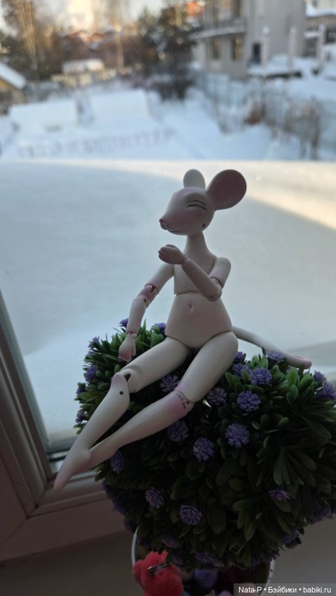 Продам фарфоровую мышку — Авторские куклы (фото 4)