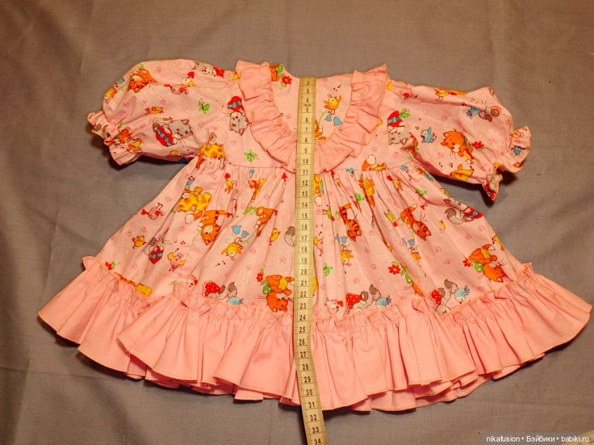 Платье для Реборна ростом 65 см (фото 7)