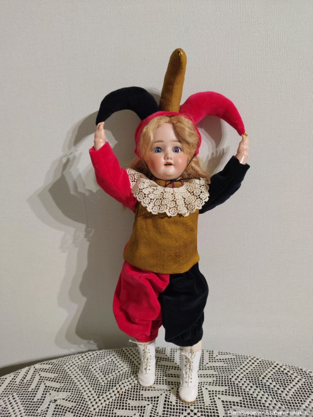 Костюм для антикварной куклы (фото 3)