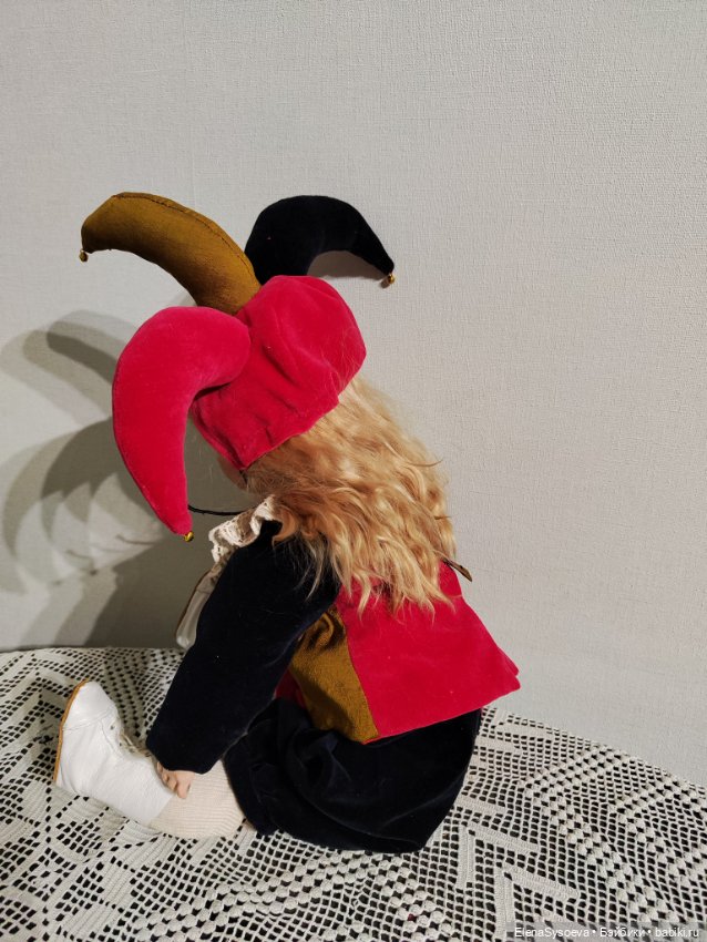 Костюм для антикварной куклы (фото 4)