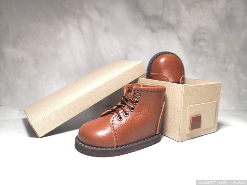 Ботиночки для кукол Готц ростом 50 см (фото 3)