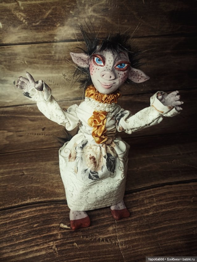 Кукла Денежный чëртик девочка игрушка оберег (фото 6)