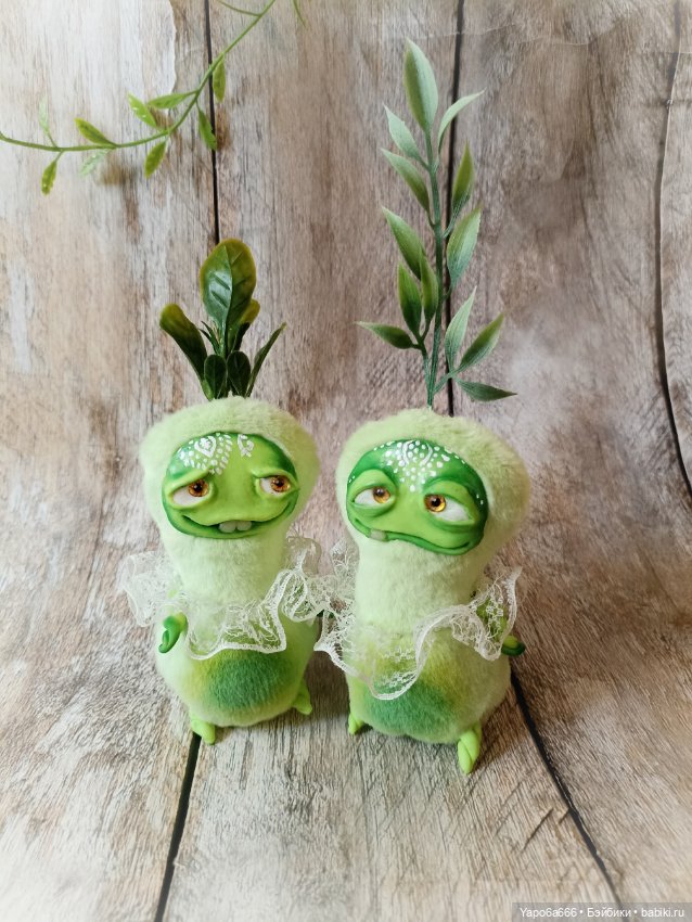 Авторская игрушка цветочные малыши (фото 2)