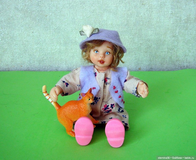 Малыши Маруся и Кирюша — Авторские куклы (фото 2)