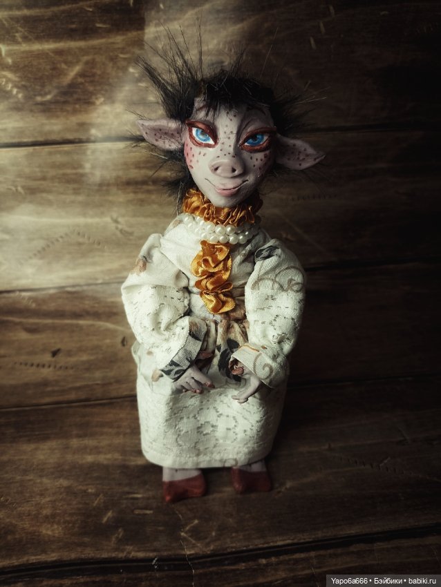 Кукла Денежный чëртик девочка игрушка оберег (фото 7)