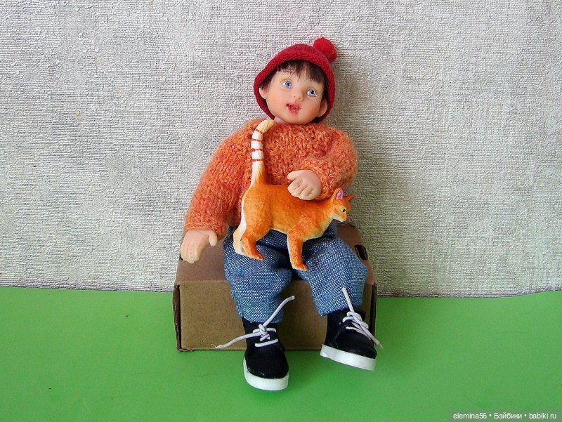 Малыши Маруся и Кирюша — Авторские куклы (фото 6)