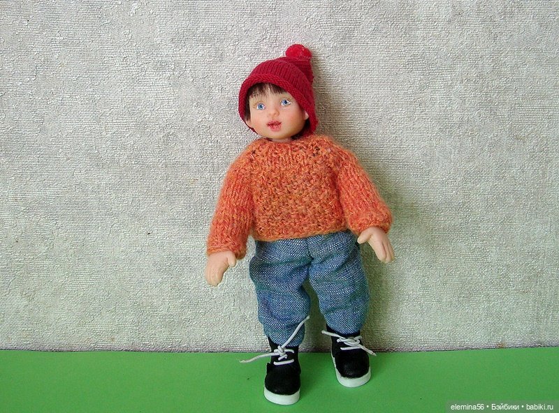 Малыши Маруся и Кирюша — Авторские куклы (фото 8)