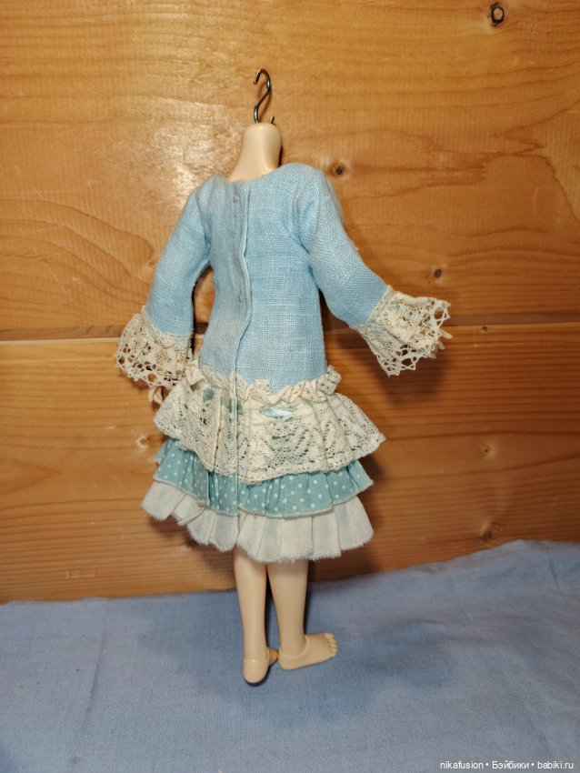 Платье на куклу БЖД 35 см, Паоло Рейна (фото 4)