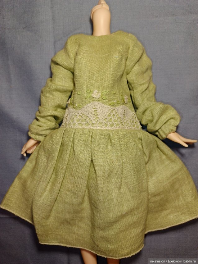 Платье на куклу БЖД 42 см (фото 3)