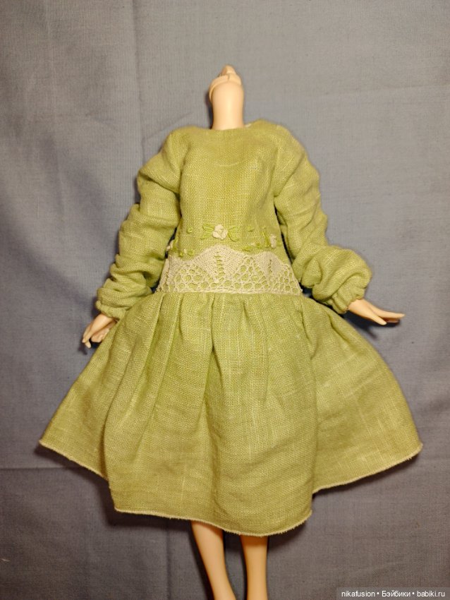 Платье на куклу БЖД 42 см