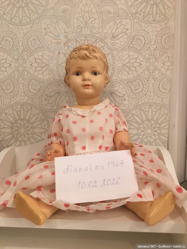 Кукла целлулоидная Bruno Schmidt, Schutz Marke (фото 8)