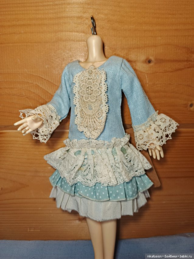 Платье на куклу БЖД 35 см, Паоло Рейна (фото 2)