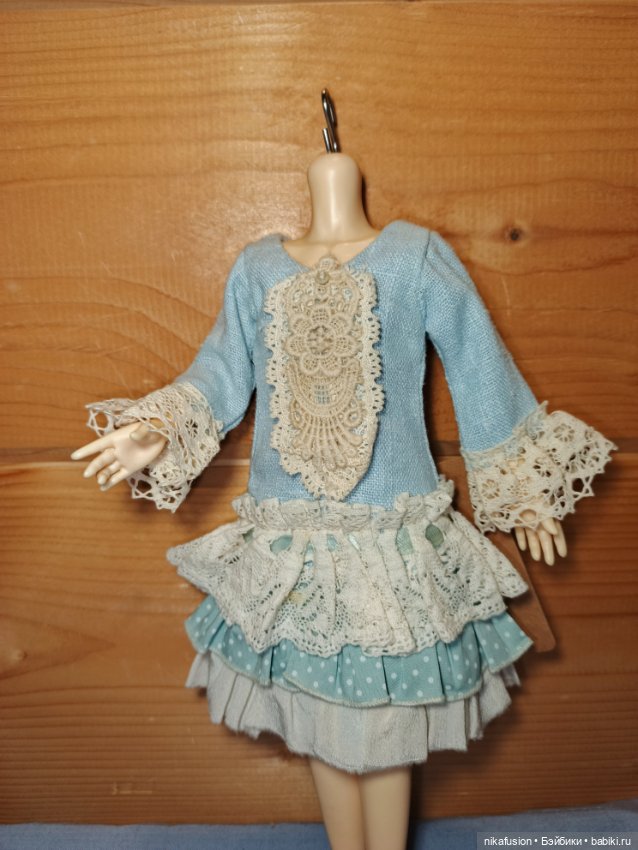 Платье на куклу БЖД 35 см, Паоло Рейна (фото 3)