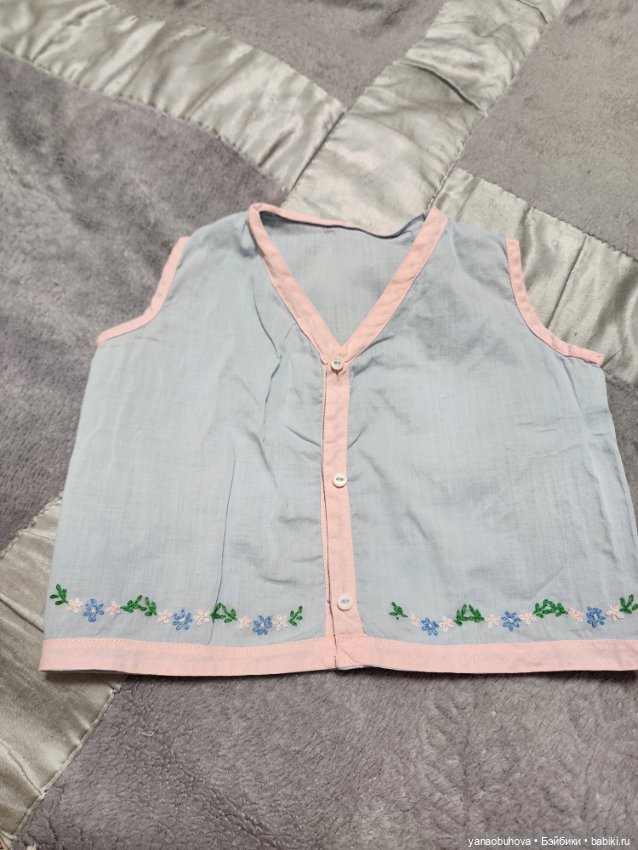 Винтажная детская одежда для больших кукол (фото 5)