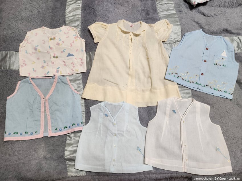 Винтажная детская одежда для больших кукол (фото 3)