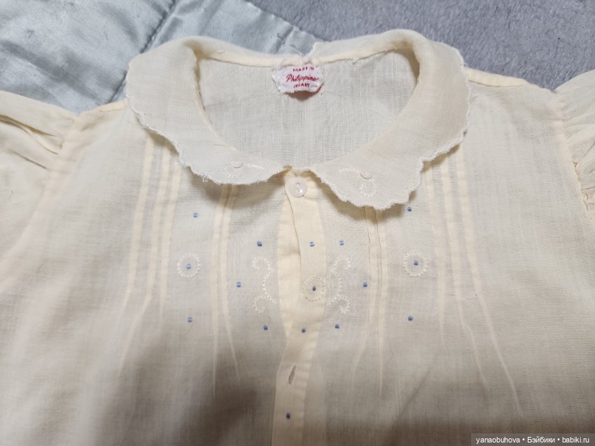 Винтажная детская одежда для больших кукол (фото 2)