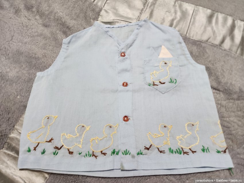 Винтажная детская одежда для больших кукол (фото 6)