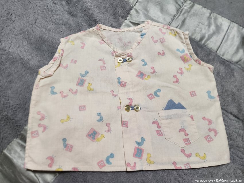 Винтажная детская одежда для больших кукол (фото 7)