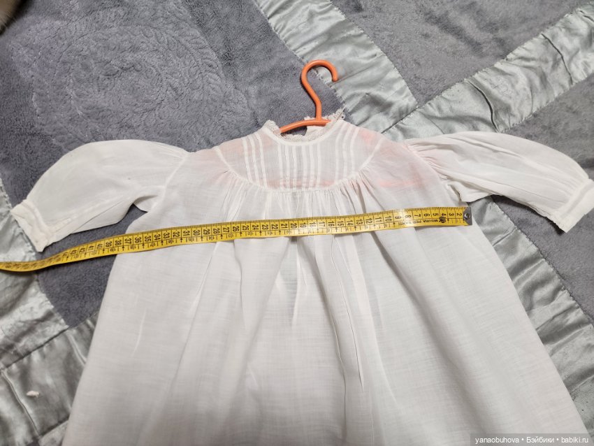 Антикварные хлопковые крестильные платья (фото 4)