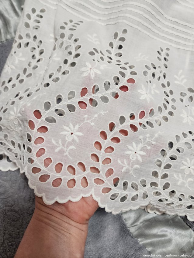 Антикварные хлопковые крестильные платья (фото 2)