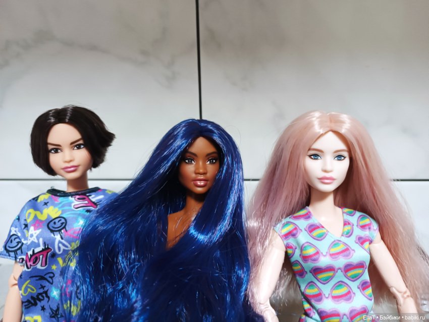 Лот Barbie (Лина Вог, Эль лукс, Барби Супергерл)