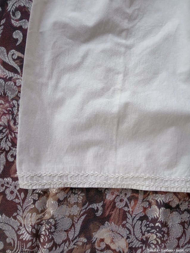 Антикварный крестильный комплект для куклы (фото 6)